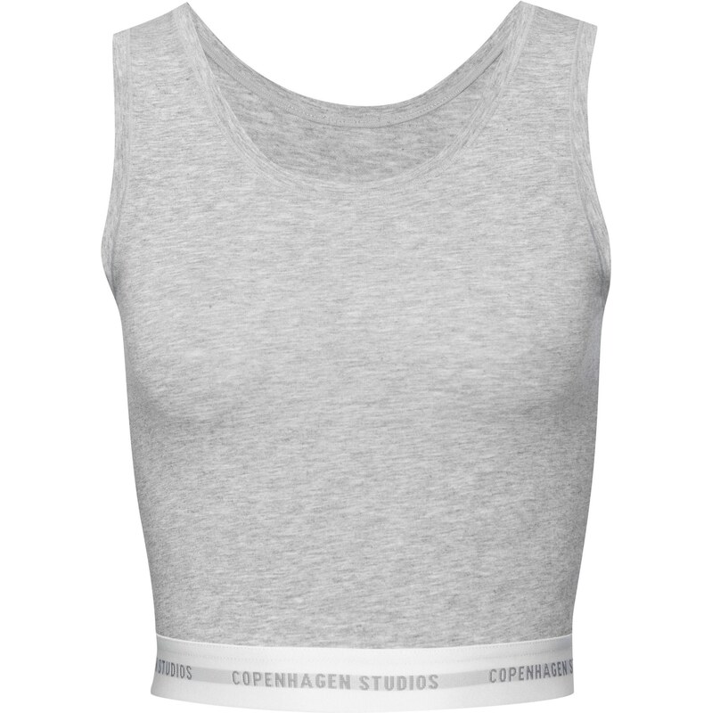 Copenhagen Studios Top sivá melírovaná 63362132
