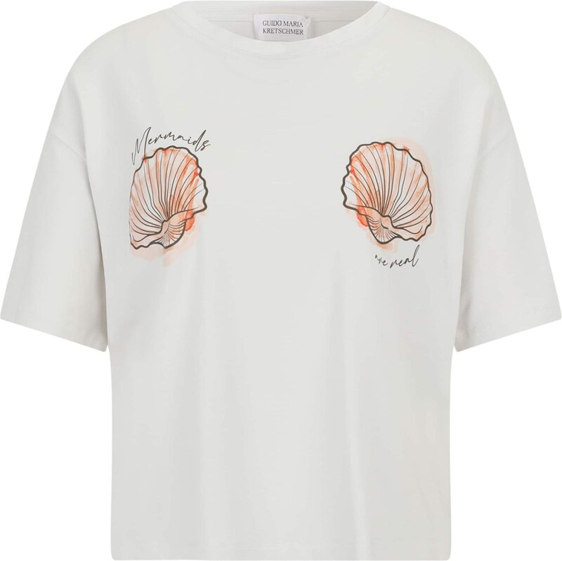 Guido Maria Kretschmer Women Tričko Sheila oranžová / čierna / biela 63344685