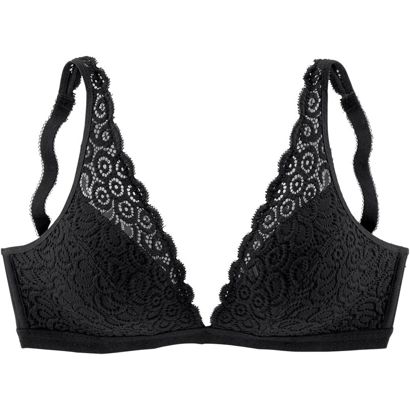 PETITE FLEUR Podprsenka čierna 63362056