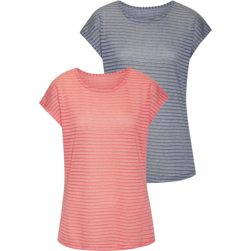 VIVANCE Tričko námornícka modrá / marhuľová 63362114