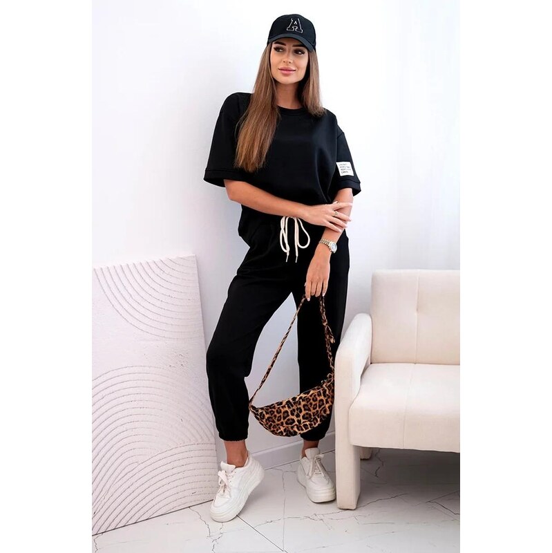 MladaModa Viskózová tepláková súprava s krátkym rukávom model 7396 65158937