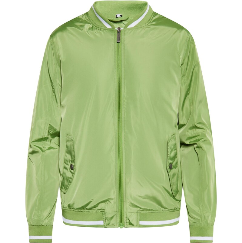 Mo ATHLSR Prechodná bunda svetlozelená / biela 63346518