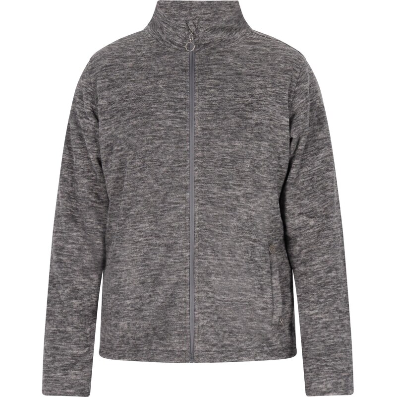 DreiMaster Maritim Flisová bunda sivá melírovaná 63346542