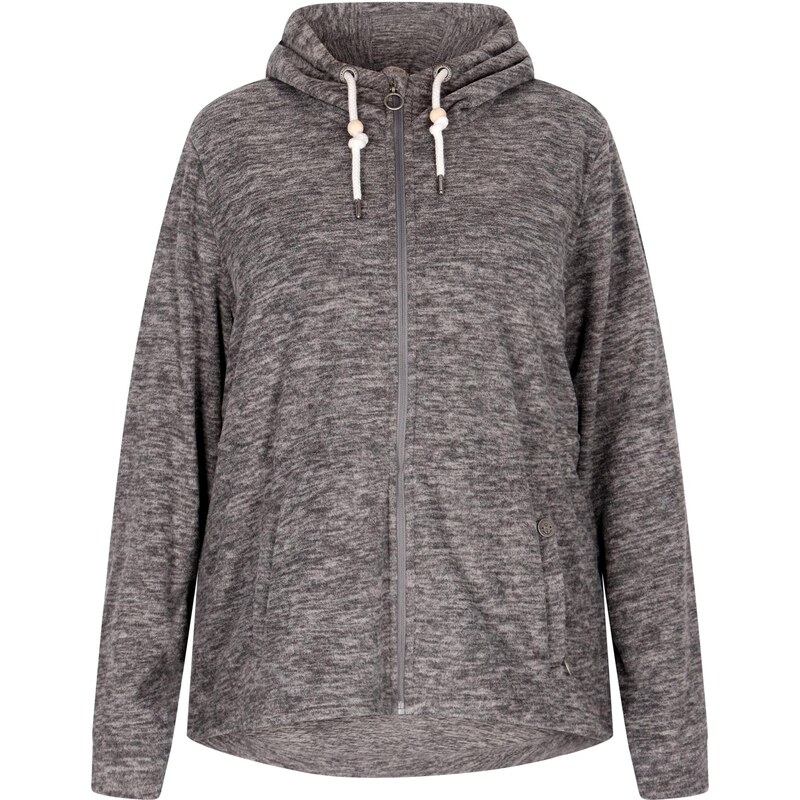 DreiMaster Maritim Flisová bunda sivá melírovaná 63346585