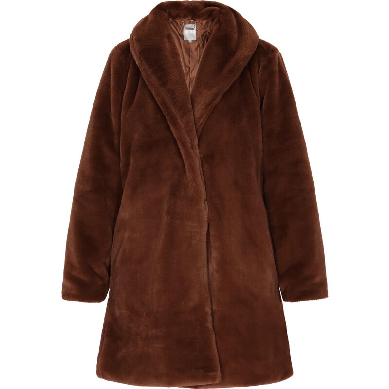 usha WHITE LABEL Prechodný kabát tmavohnedá 63347011