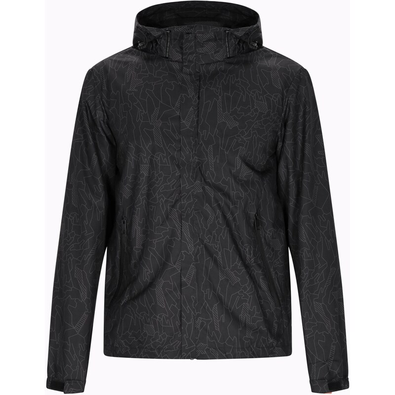 Mo ATHLSR Prechodná bunda sivá / čierna melírovaná 64565382