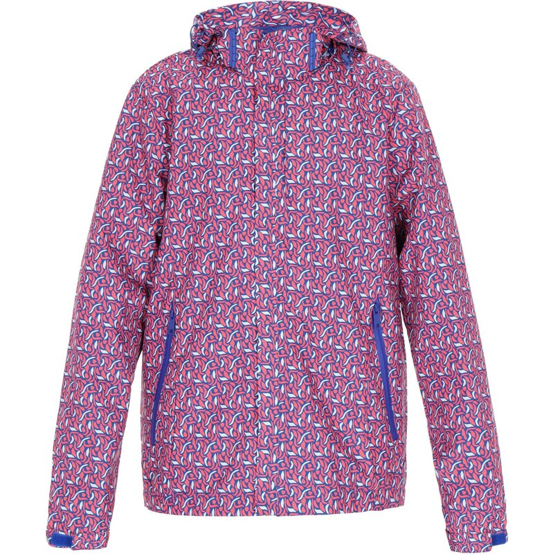 beach budz Prechodná bunda modrá melírovaná / ružová 65792334