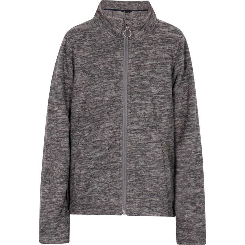 DreiMaster Maritim Flisová bunda sivá / tmavosivá 63347292