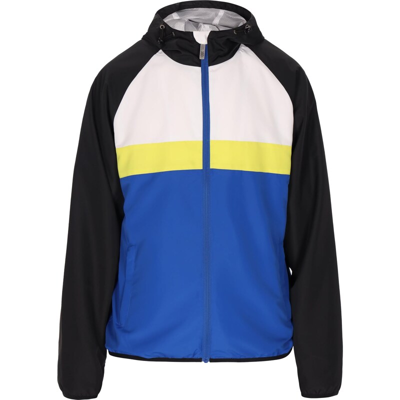 Mo ATHLSR Prechodná bunda tmavomodrá / svetložltá / čierna / biela 63347335