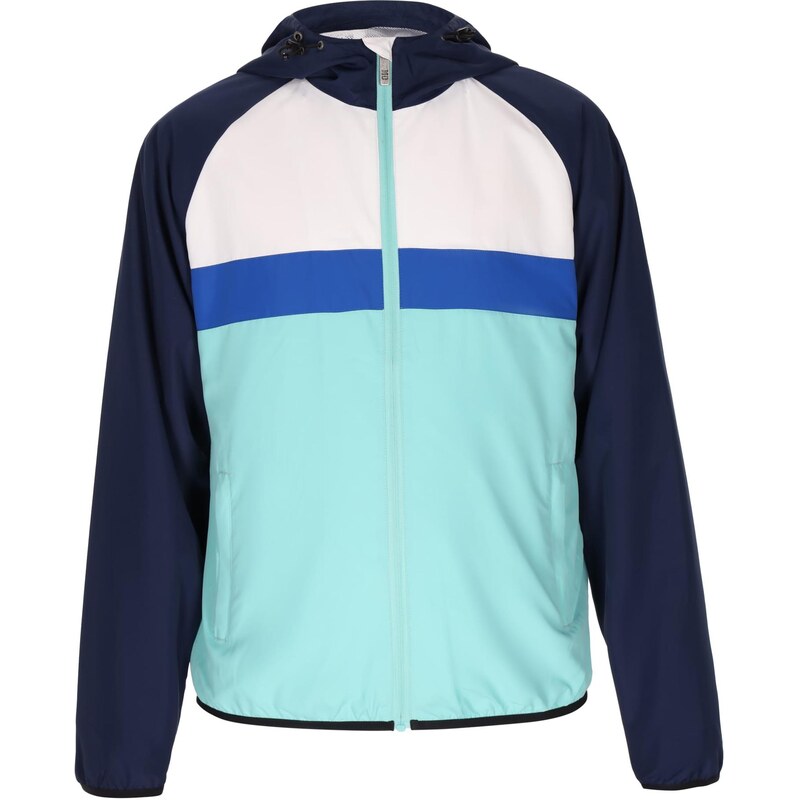 Mo ATHLSR Prechodná bunda tyrkysová / kráľovská modrá / čierna / biela 63347336