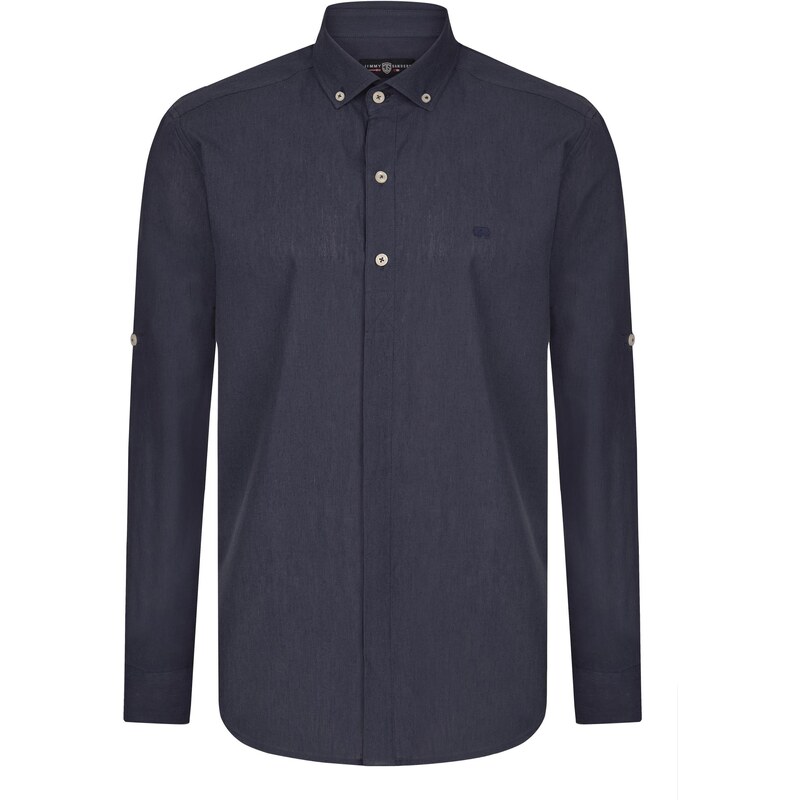 Jimmy Sanders Košeľa námornícka modrá 65651329