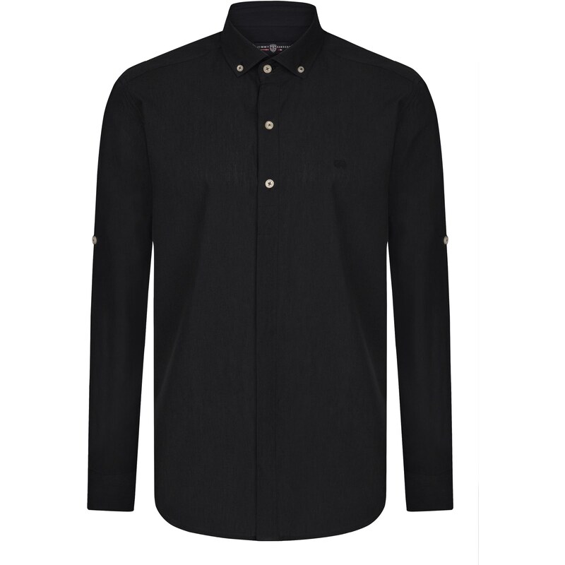 Jimmy Sanders Košeľa čierna 65651326