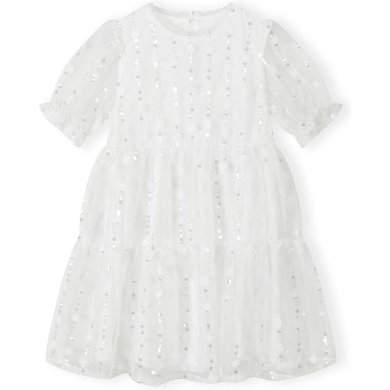 MINOTI Šaty strieborná / biela 63347892