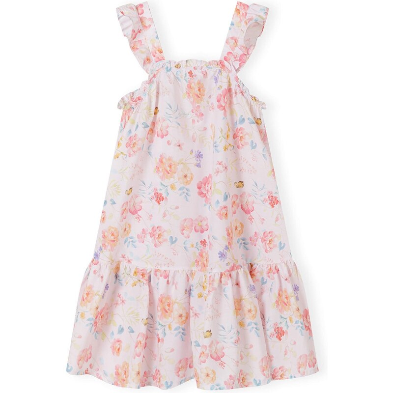 MINOTI Šaty modrá / zelená / pastelovo ružová 63347903