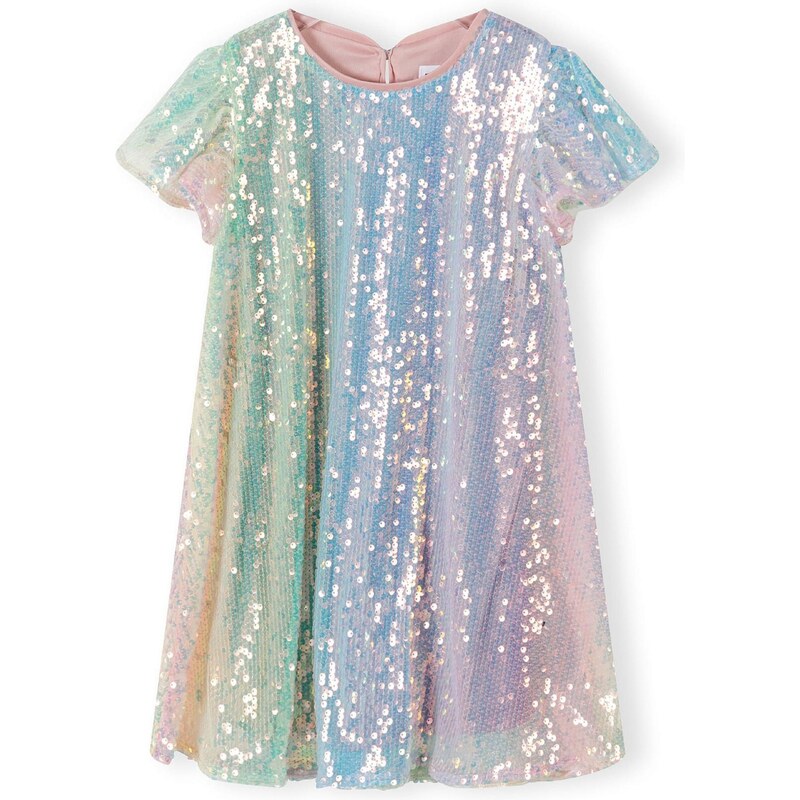 MINOTI Šaty azúrová / svetlozelená / ružová 63347907