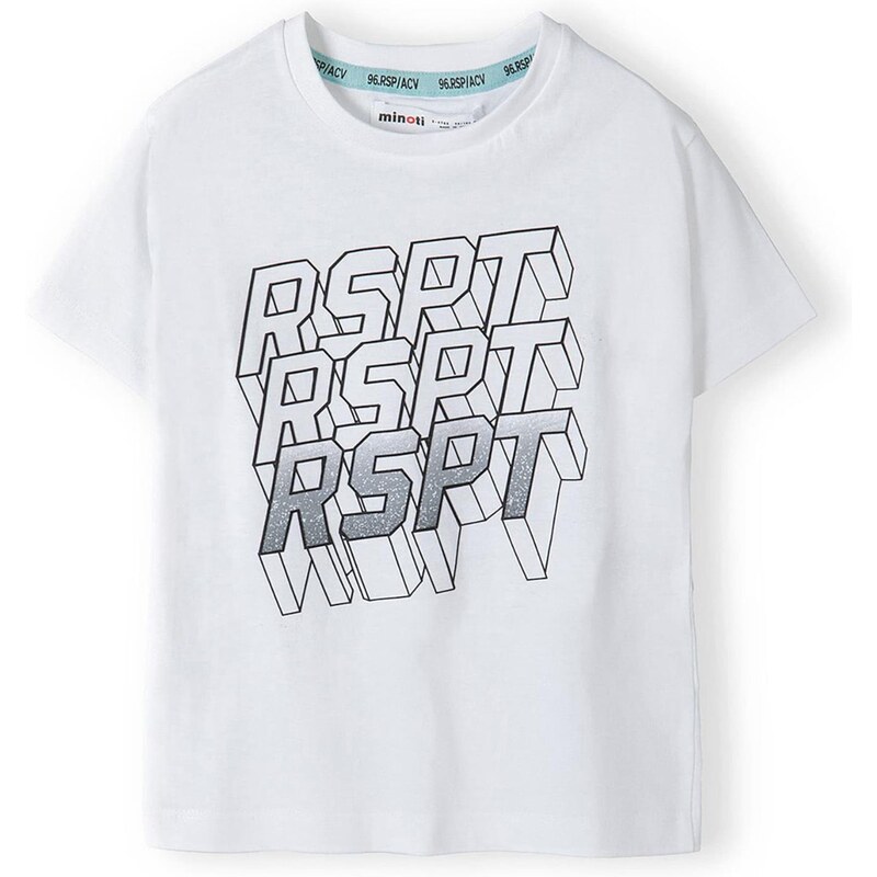 MINOTI Tričko svetlosivá / čierna / biela 63347949