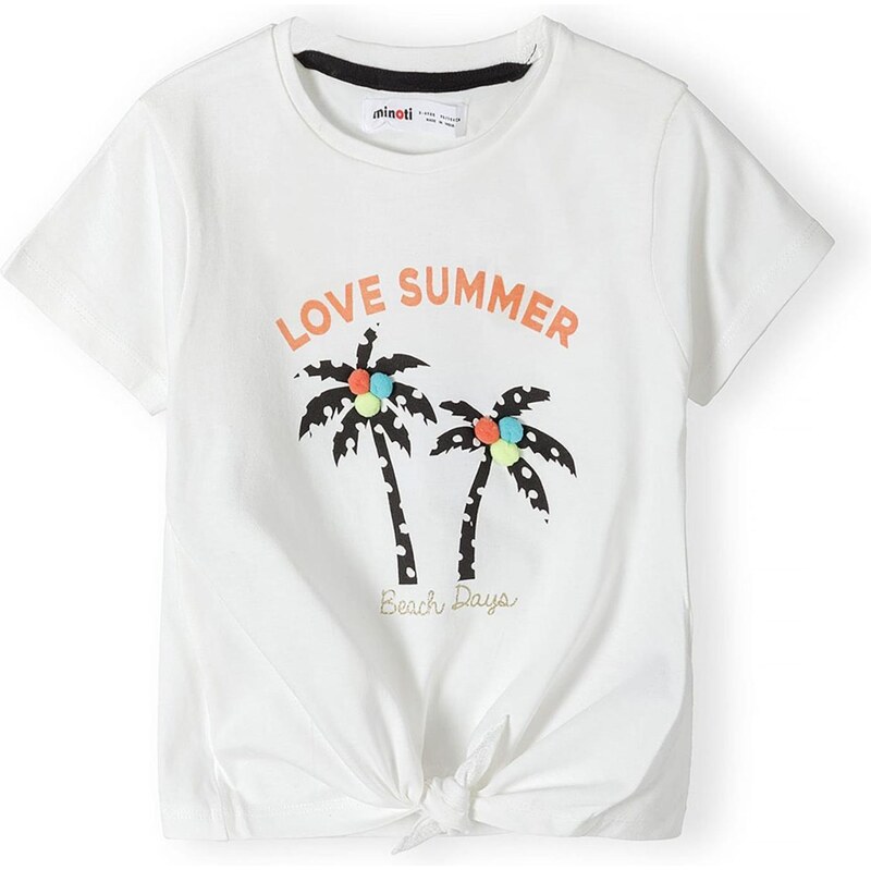 MINOTI Tričko oranžová / čierna / biela 63347955