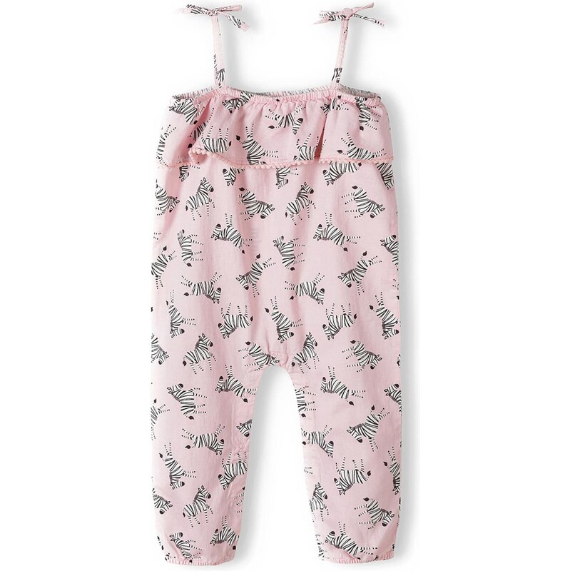 MINOTI Overal svetloružová / čierna / biela 63347960