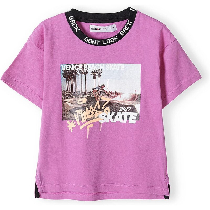 MINOTI Tričko svetlobéžová / nebesky modrá / orchideová / biela 63347984