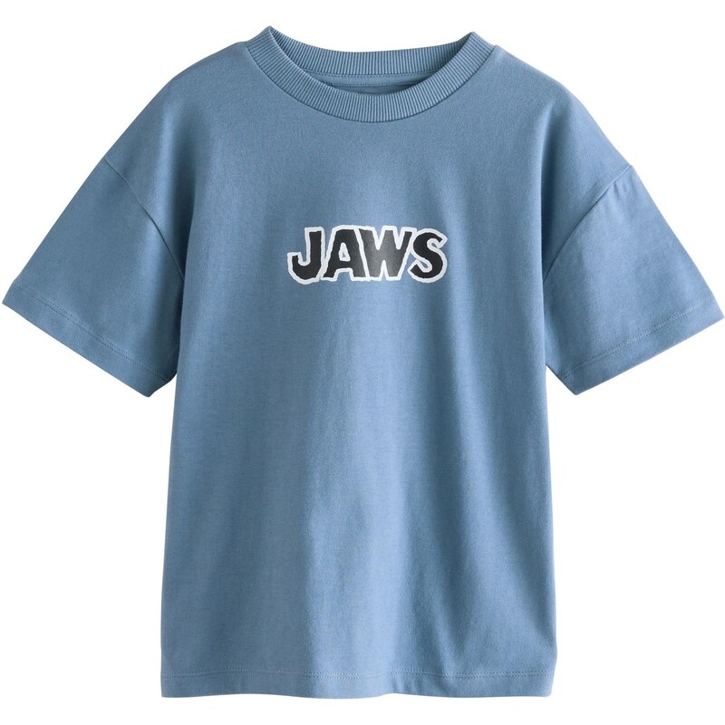 Next Tričko zafírová / tmavožltá / čierna / biela 63347779