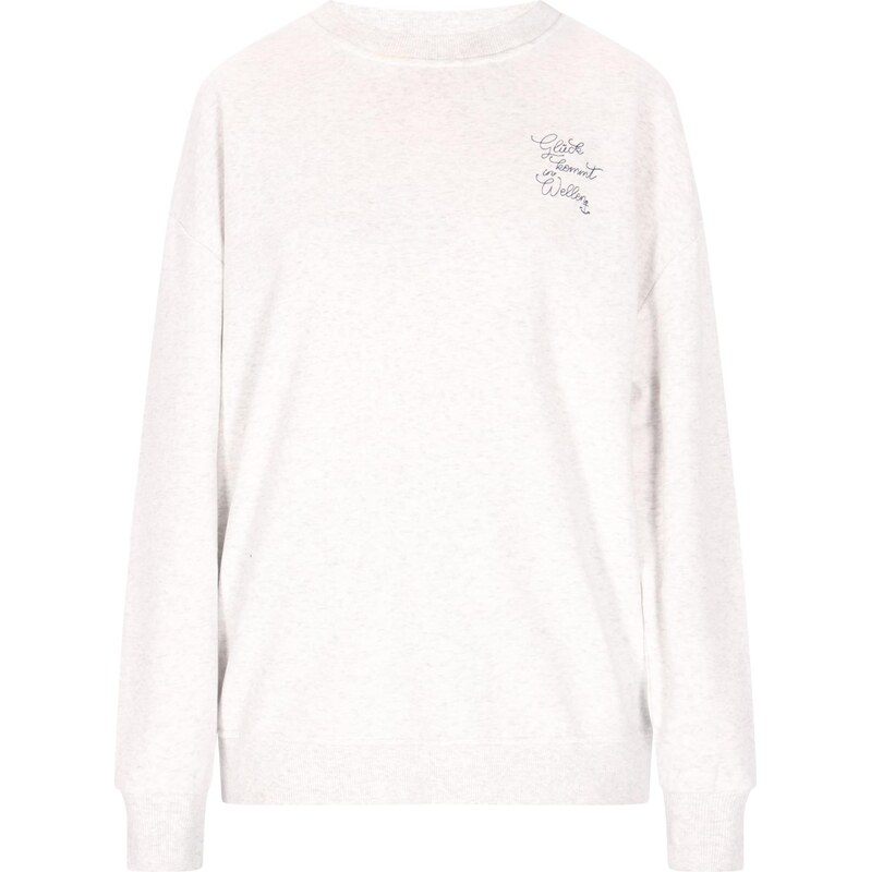 DreiMaster Vintage Mikina čierna / biela melírovaná 63346559