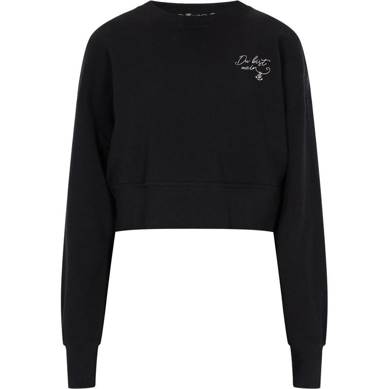 DreiMaster Vintage Mikina čierna / biela 63346563