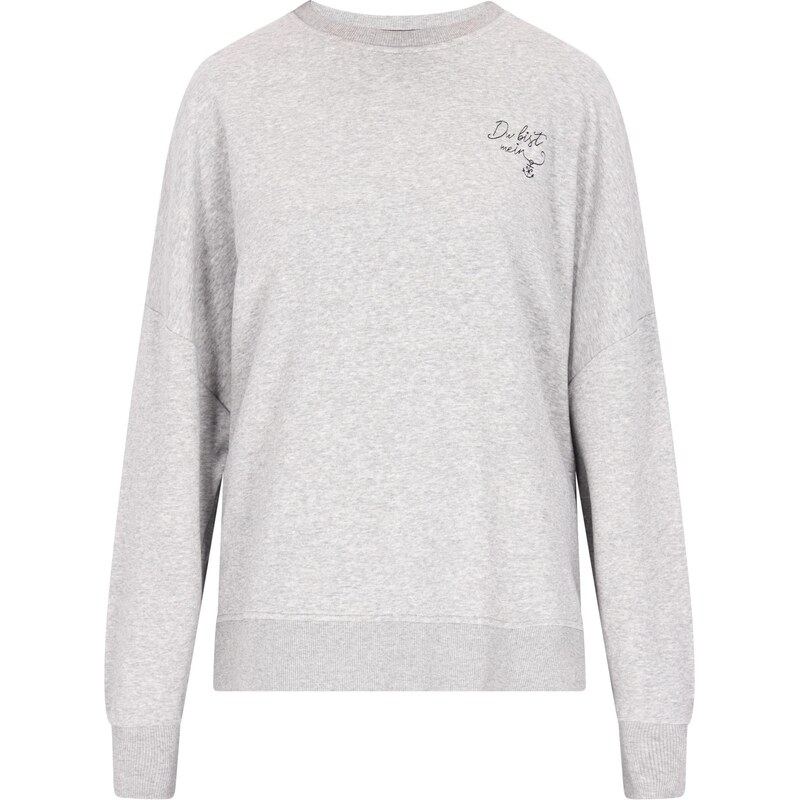 DreiMaster Vintage Mikina sivá melírovaná 63346566