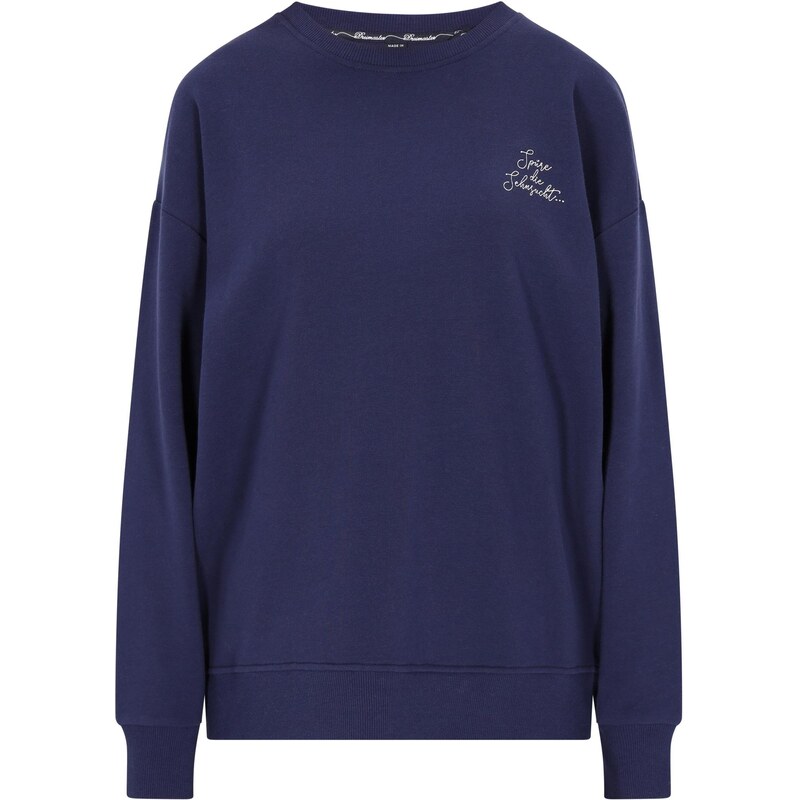 DreiMaster Vintage Mikina námornícka modrá / biela 65873442