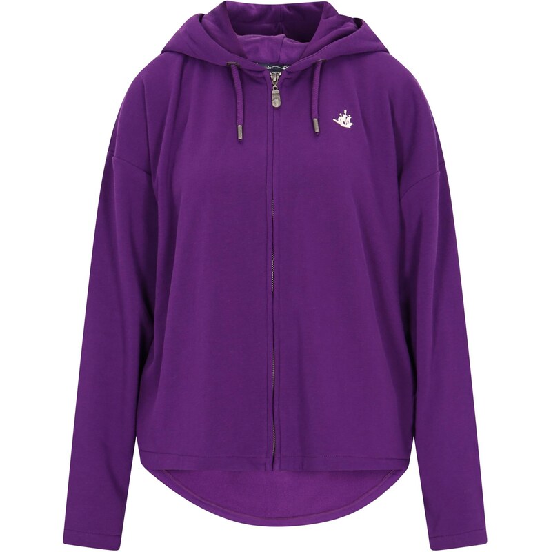 DreiMaster Vintage Tepláková bunda slivková 63346570