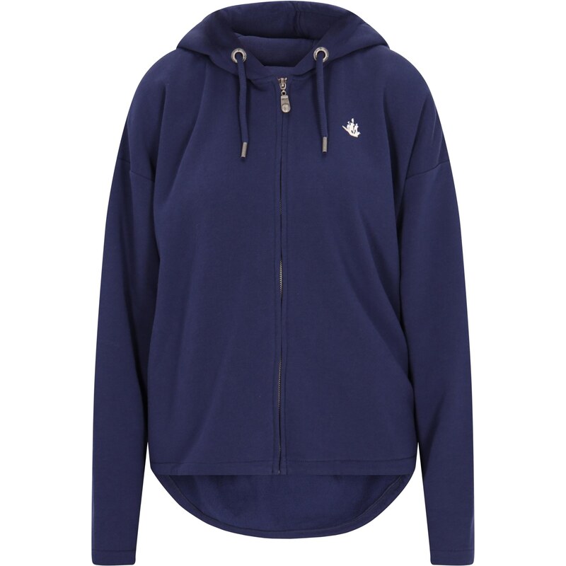 DreiMaster Vintage Tepláková bunda námornícka modrá / biela 63346577