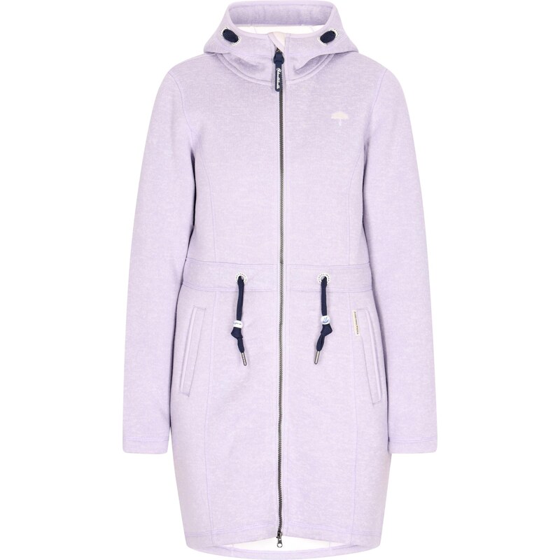 Schmuddelwedda Flisová bunda fialová melírovaná 63346587
