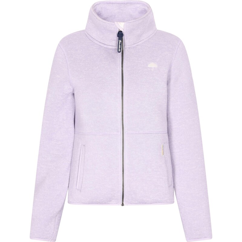 Schmuddelwedda Flisová bunda fialová / biela 63346588