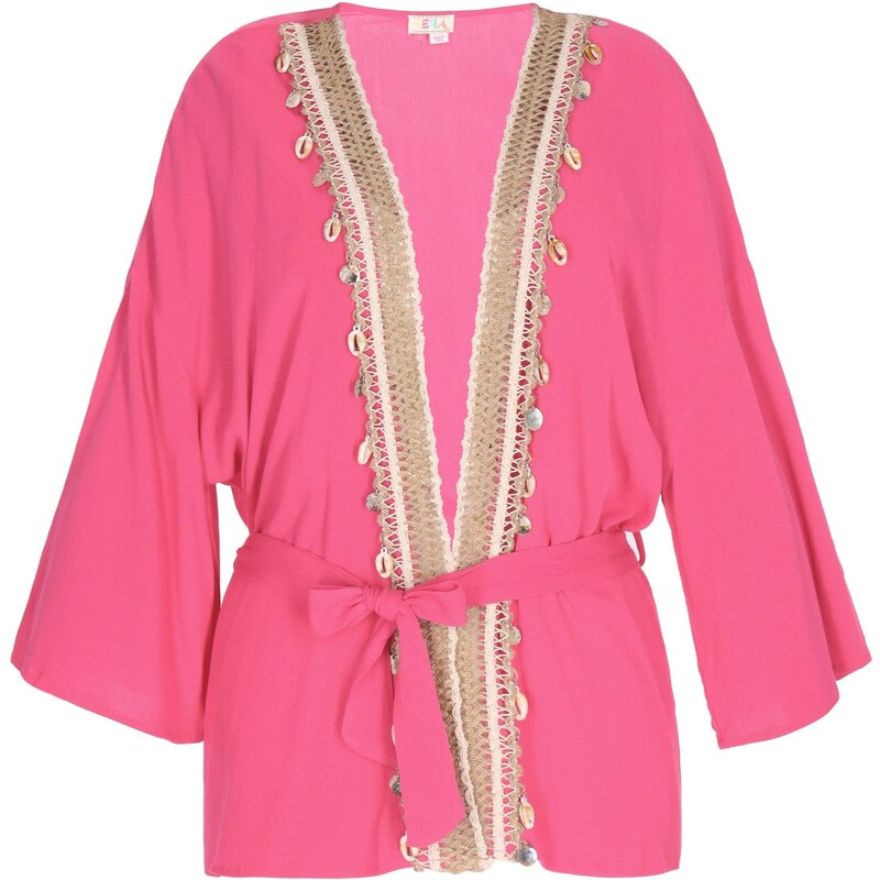IZIA Kimono zlatá / ružová 63346638
