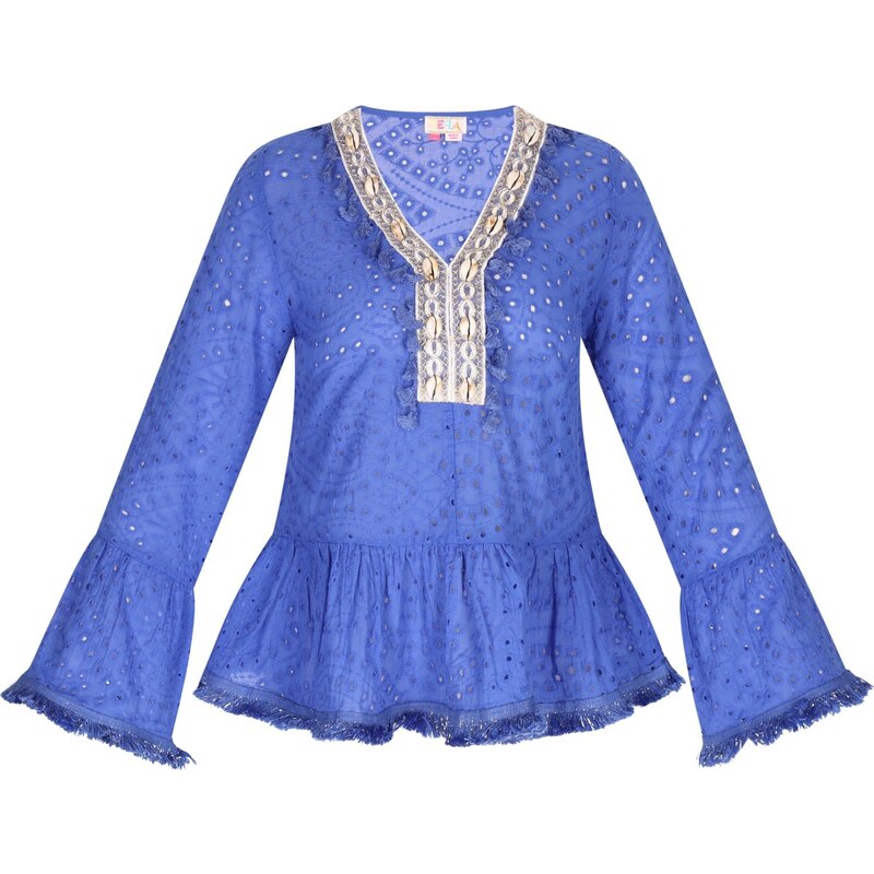 IZIA Blúzka kráľovská modrá / zmiešané farby 63346646