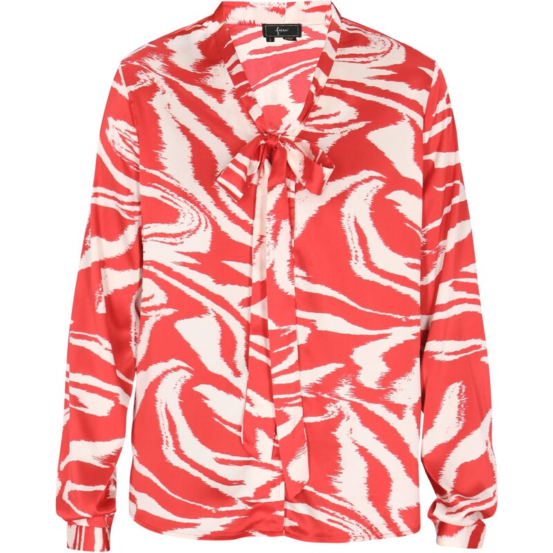 faina Blúzka červená / biela ako vlna 63346720