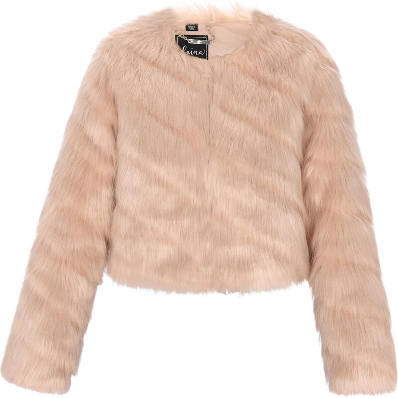 faina Prechodná bunda svetlobéžová 63346786