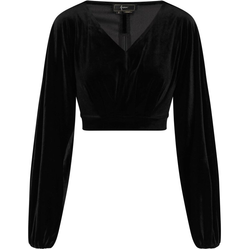 faina Blúzka čierna 63346812