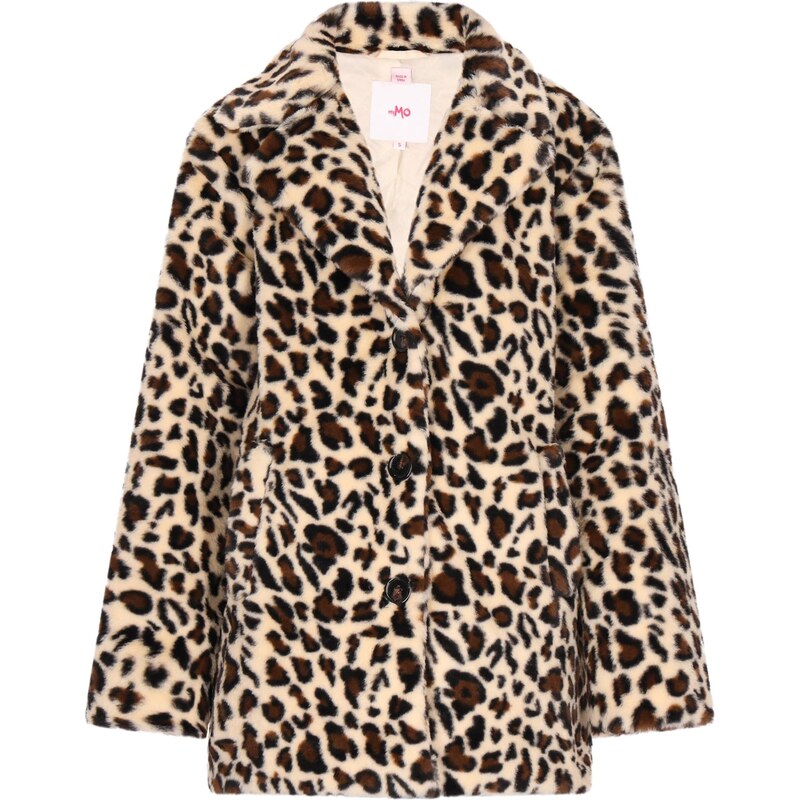 MYMO Prechodný kabát béžová / hnedá / čierna 63346876