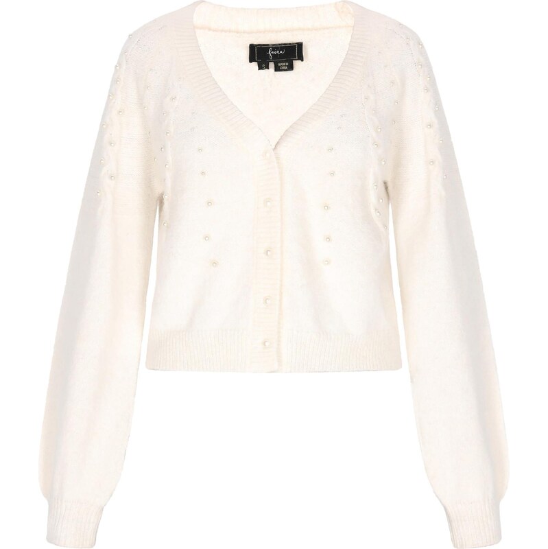 faina Kardigán prírodná biela 63347021