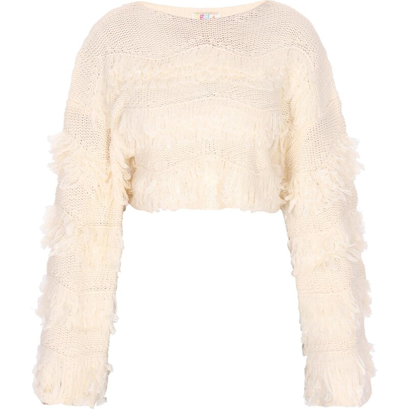 IZIA Sveter biela ako vlna 63347039