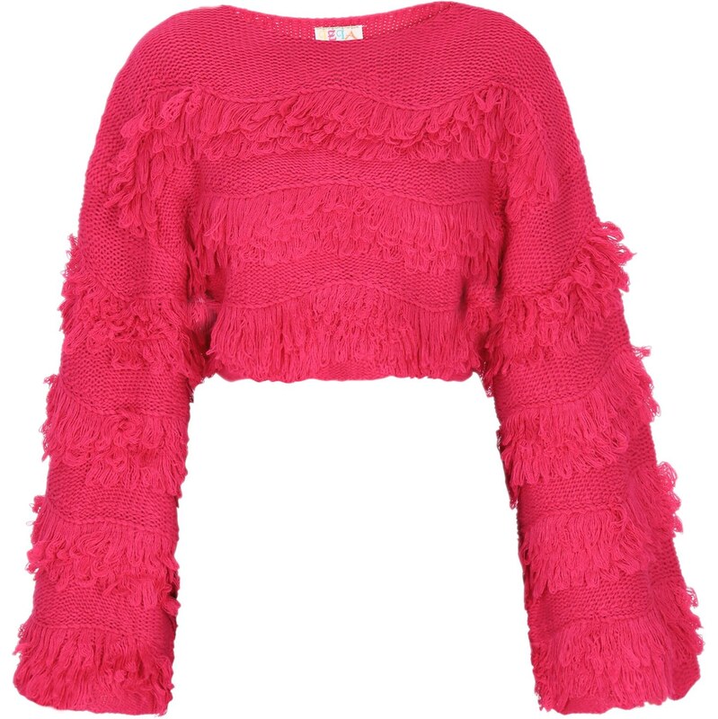 IZIA Sveter malinová 63347033