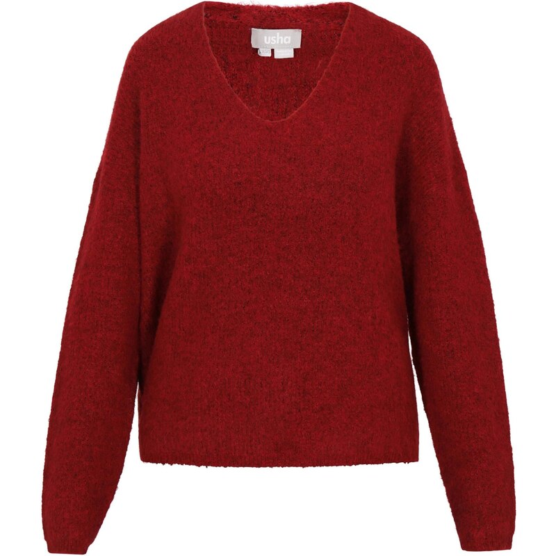 Usha Sveter vínovo červená 63347036