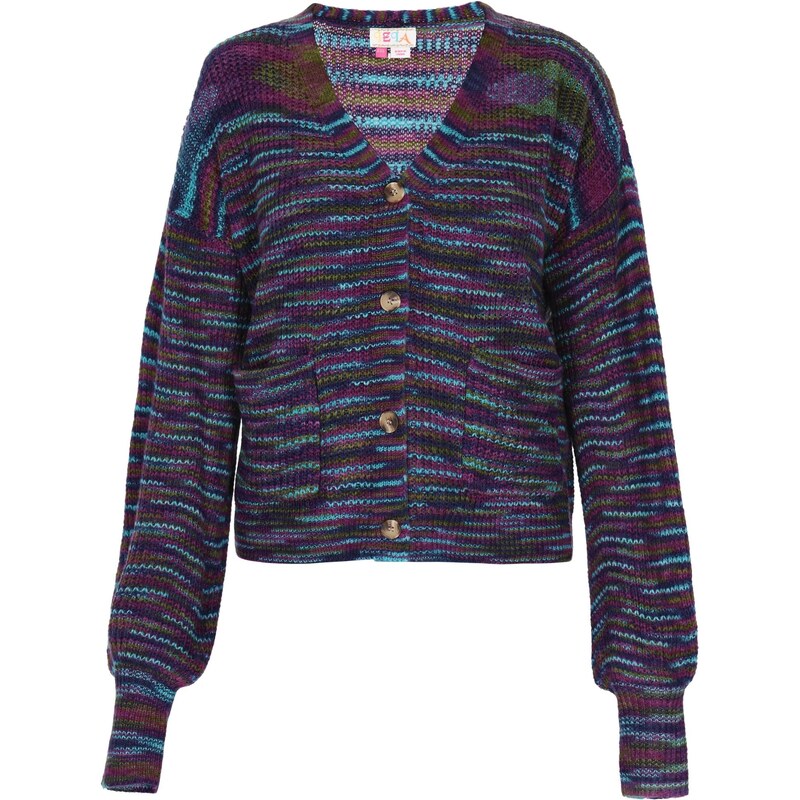 IZIA Kardigán námornícka modrá / azúrová / olivová / fialová 63347052