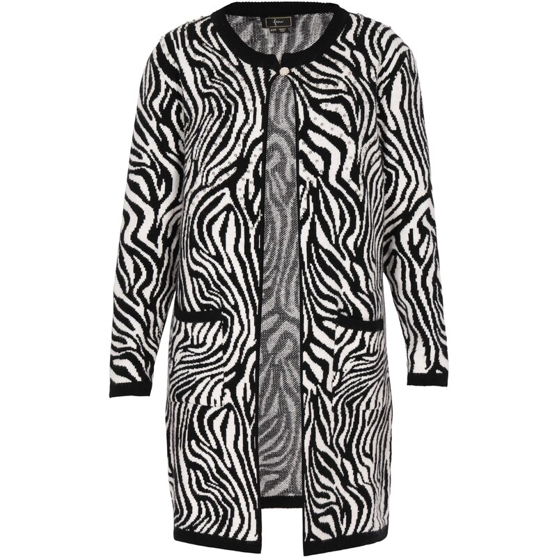 faina Kardigán čierna / biela 63347080