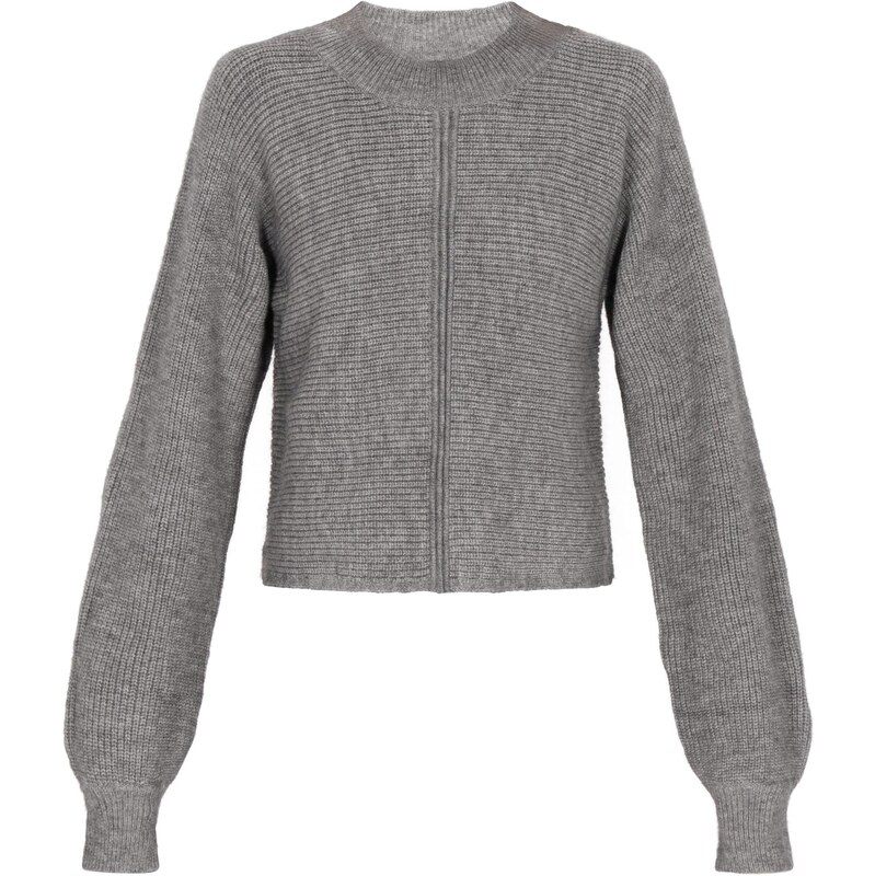 DreiMaster Vintage Sveter sivá melírovaná 63347113