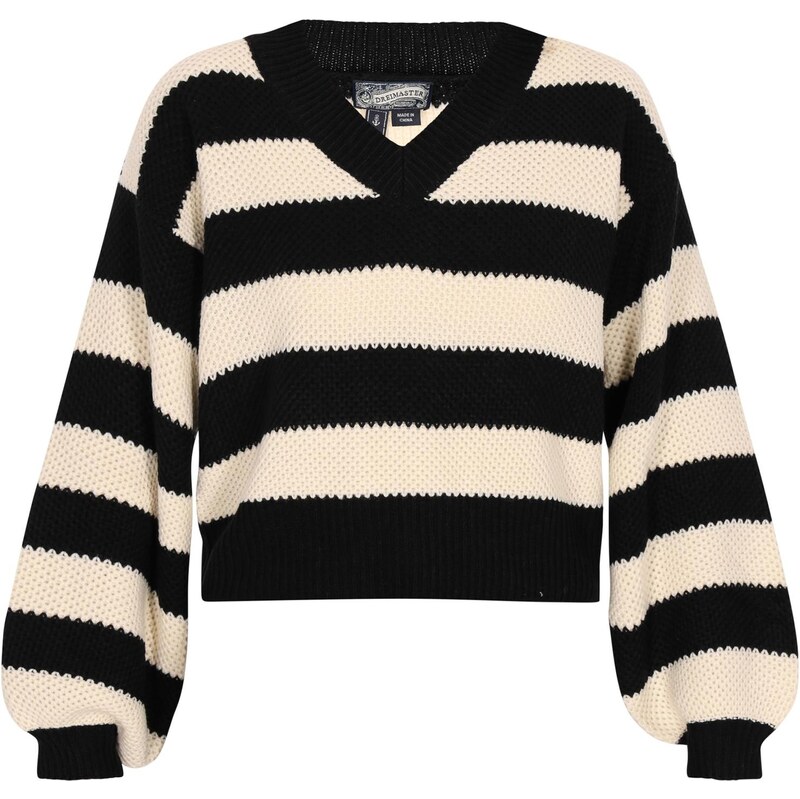 DreiMaster Vintage Sveter béžová / čierna 63347121
