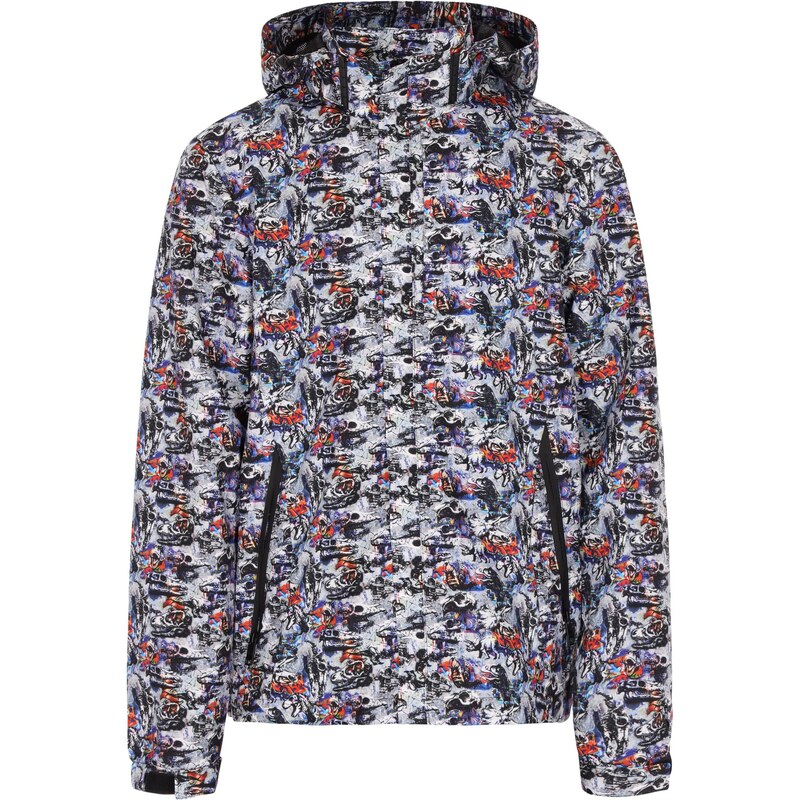 OCY Prechodná bunda svetlomodrá / tmavomodrá / červená / čierna 65792342