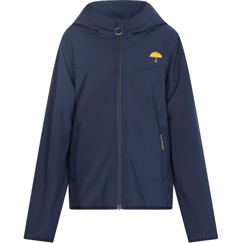 Schmuddelwedda Funkčná bunda námornícka modrá / žltá 63347305