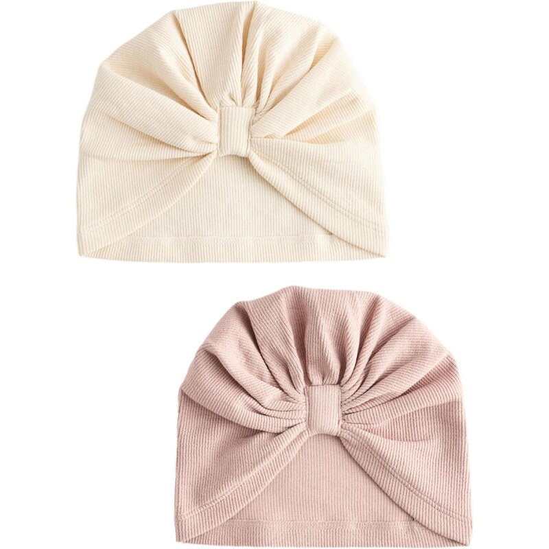 Next Čiapky 2er-Pack béžová / ružová 65966558