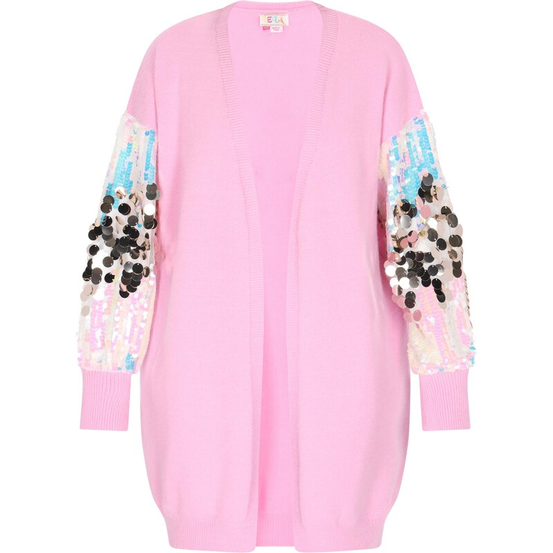 IZIA Kardigán svetlomodrá / ružová / staroružová / strieborná 63347365